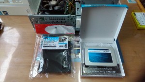 FMV DESKPOWER CE/E45(FMVCEE45G) SSDへ交換