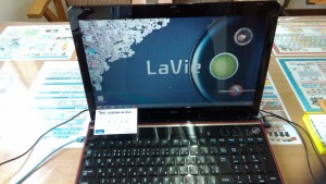 Lavie LS350/R (PC-LS350RSR-E3) リカバリ