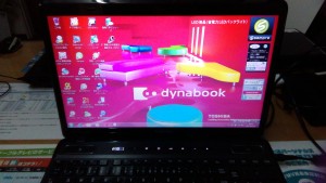 dynabook Qosmio T560/T4AB(PT560T4ABTB) リカバリ