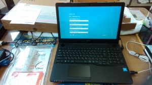 LIFEBOOK AH42/Y パソコン初期設定