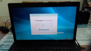 パソコン修理｜LENOVO G585｜ リカバリ後の初期設定