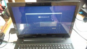 LENOVO G50 Windows8.1のクリーンインストール