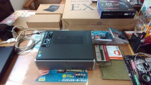 ideacentre510s、ideapad miix 310、ex-ld2381d、wn-ax2033gr、wnac433uaをお買上後、設定・サポートを行ないました