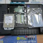 パソコンサポート|宮崎県|TOSHIBA Satellite B554/K|容量不足によりハイブリッドハードディスク(SSHD)へ換装