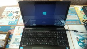 PCを診断中｜TOSHIBA dynabook T451/57DB PT45157DBFB