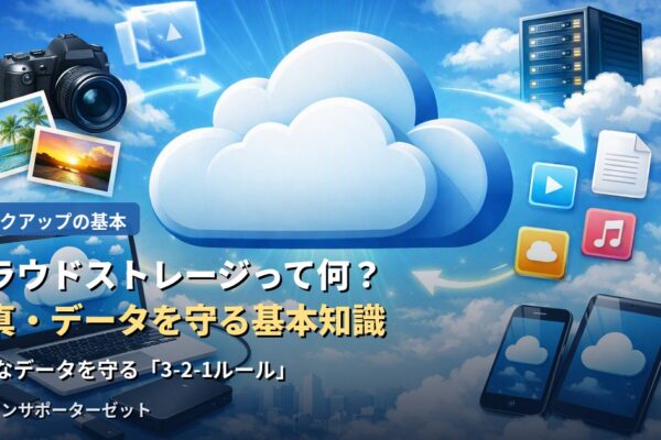 クラウドストレージって何？写真・データを守る基本のバックアップ知識