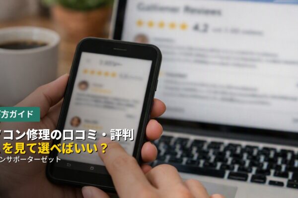 パソコン修理の依頼先を探すとき、口コミや評判をどこまで信じていいのか迷いませんか。確認したいポイントと、鵜呑みにしない方がいい情報の見分け方を都城市のパソコンサポーターゼットが解説します。