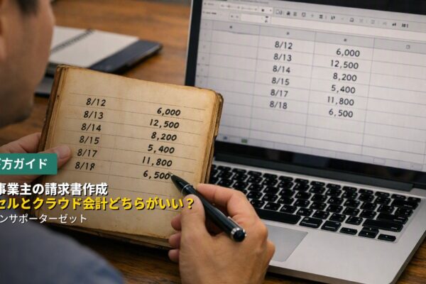 個人事業主の請求書作成、エクセルの手作り管理とクラウド会計サービス、結局どちらを選べばいいのか迷っていませんか。それぞれのメリット・デメリットと、判断のポイントを都城のパソコンサポーターゼットが詳しく解説します。