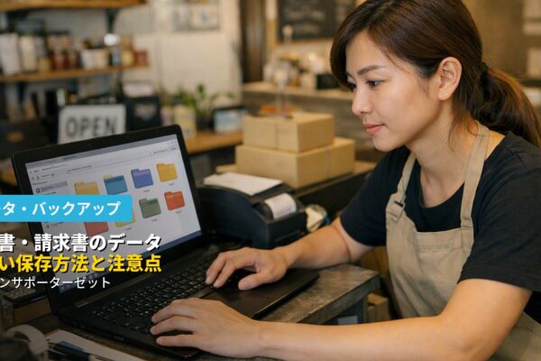 領収書や請求書をデータで保存する際、ファイル形式や保存場所、整理の方法に迷っていませんか。パソコンでの正しい保存方法と、データを失わないための注意点を都城のパソコンサポーターゼットが詳しく解説します。